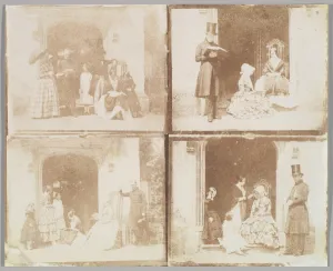 Contact sheet four group portraits doorway ca Contact sheet four group portraits doorway ca