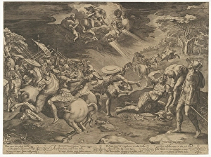 Conversion St Paul 1576 Engraving Prints Cornelis Cort Conversion St Paul 1576 Engraving Prints Cornelis Cort