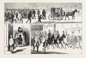 Lancashire Cotton Riots Print, 1832