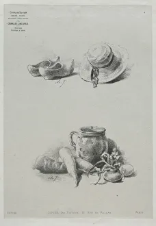 Course Drawing No 4 Life Charles-Emile Jacque Course Drawing No 4 Life Charles-Emile Jacque