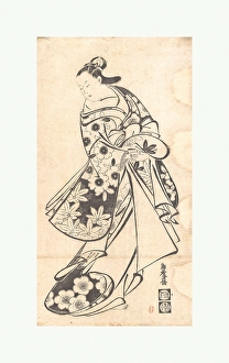 Courtesan Edo period 1615-1868 ca 1712 Japan Courtesan Edo period 1615-1868 ca 1712 Japan