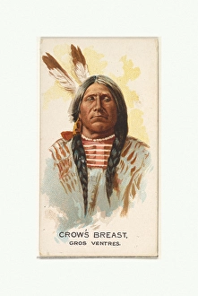 Crow Breast Gros Ventres American Indian Chiefs series Crow Breast Gros Ventres American Indian Chiefs series