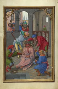 Crowning Thorns Simon Bening Flemish 1483 1561 Crowning Thorns Simon Bening Flemish 1483 1561
