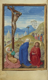Crucifixion Simon Bening Flemish 1483 1561 Bruges Crucifixion Simon Bening Flemish 1483 1561 Bruges