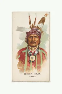 Deer Ham Ioway American Indian Chiefs series Deer Ham Ioway American Indian Chiefs series