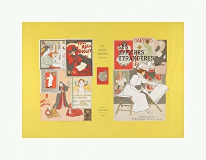 Design book cover Les Affiches etrangeres illustrees Design book cover Les Affiches etrangeres illustrees