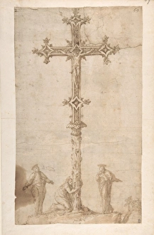 Design Crucifix Virgin Mary Saint Mary Magdalen Design Crucifix Virgin Mary Saint Mary Magdalen