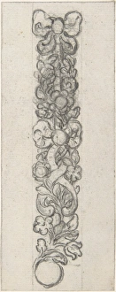 Design Goldsmith 18th century Pen black ink chalk underdrawing Design Goldsmith 18th century Pen black ink chalk underdrawing