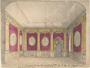Design Room Infante Don Carlo King Naples 1737 Design Room Infante Don Carlo King Naples 1737