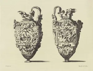 Design Vase Rene Boyvin Edouard Baldus French Design Vase Rene Boyvin Edouard Baldus French