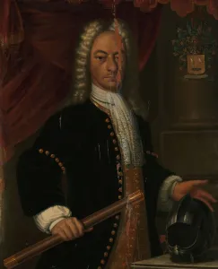 Diederik van Durven 1729-1730 Portrait Governor General Diederik van Durven 1729-1730 Portrait Governor General
