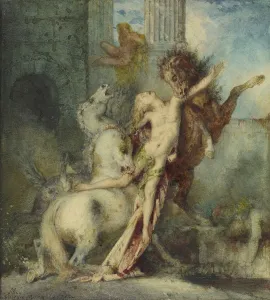 Diomedes Devoured Horses Gustave Moreau French Diomedes Devoured Horses Gustave Moreau French