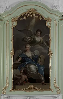 Dionys van Nijmegen Chimney piece allegory True Faith Dionys van Nijmegen Chimney piece allegory True Faith