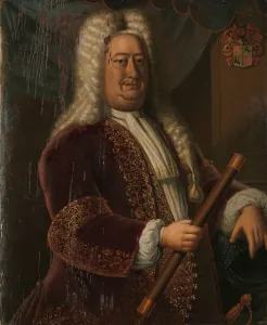 Dirk van Cloon 1730-1735 Portrait Governor General Dirk van Cloon 1730-1735 Portrait Governor General