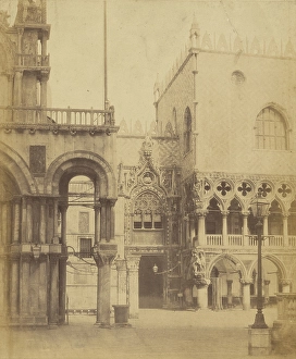 Doges Palace Venice Charles Marville French 1813 Doges Palace Venice Charles Marville French 1813