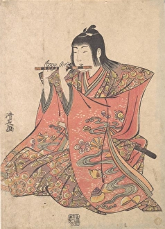 Doll Representing Boy Playing Flute Edo period Doll Representing Boy Playing Flute Edo period