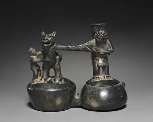 Double-chambered Vessel Figures Camelid 1470-1532 Double-chambered Vessel Figures Camelid 1470-1532