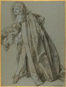 Drawings Prints, Drawing, Knight Order Garter, Artist, Sir Peter Lely, Pieter, van Drawings Prints, Drawing, Knight Order Garter, Artist, Sir Peter Lely, Pieter, van