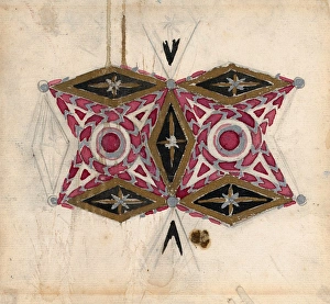 Drawings Prints, Drawing, Ornament, &, Architecture, Design Textile Pattern, possibly Drawings Prints, Drawing, Ornament, &, Architecture, Design Textile Pattern, possibly