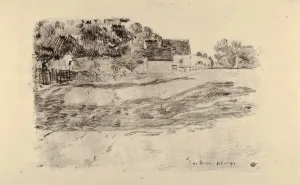 Drawings Prints, Print, Afternooon Shadows, Artist, Childe Hassam, American, Dorchester Drawings Prints, Print, Afternooon Shadows, Artist, Childe Hassam, American, Dorchester