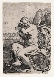 Drawings Prints, Print, Bathsheba Combing Hair, Artist, Publisher, Willem Pietersz Drawings Prints, Print, Bathsheba Combing Hair, Artist, Publisher, Willem Pietersz