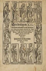 Drawings Prints, Print, Der Heiligen XII, Wittenberg relic-book, Artist Drawings Prints, Print, Der Heiligen XII, Wittenberg relic-book, Artist