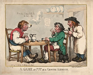 Drawings Prints, Print, Game Country Alehouse, Artist, Publisher, Thomas Rowlandson Drawings Prints, Print, Game Country Alehouse, Artist, Publisher, Thomas Rowlandson