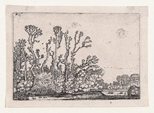 Drawings Prints, Print, Herd Sheep Water, Verscheyden Landtschapjes, Various Landscapes Drawings Prints, Print, Herd Sheep Water, Verscheyden Landtschapjes, Various Landscapes