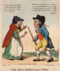 Drawings Prints, Print, Irish Baronet Nurse, Artist, Publisher, George Moutard Woodward Drawings Prints, Print, Irish Baronet Nurse, Artist, Publisher, George Moutard Woodward