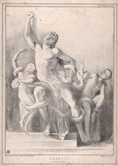 Drawings Prints, Print, Laocoon, Classical Subject, HB Sketches, No. 526, Subject Drawings Prints, Print, Laocoon, Classical Subject, HB Sketches, No. 526, Subject