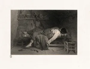 Drawings Prints, Print, Le Suicide, Les Artists Contemporains, tome II, 1848-49, Artist Drawings Prints, Print, Le Suicide, Les Artists Contemporains, tome II, 1848-49, Artist