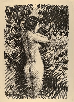 Drawings Prints, Print, Nude, Artist, Childe Hassam, American, Dorchester, Massachusetts Drawings Prints, Print, Nude, Artist, Childe Hassam, American, Dorchester, Massachusetts
