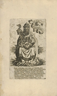 Drawings Prints, Print, Prophet Aaron, Prophets Sibyls, Artist, Francesco Rosselli Drawings Prints, Print, Prophet Aaron, Prophets Sibyls, Artist, Francesco Rosselli