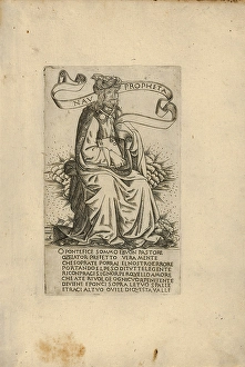 Drawings Prints, Print, Prophet Nahum, Prophets Sibyls, Artist, Francesco Rosselli Drawings Prints, Print, Prophet Nahum, Prophets Sibyls, Artist, Francesco Rosselli