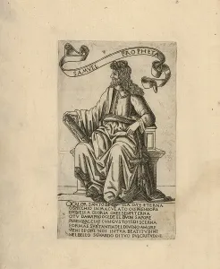 Drawings Prints, Print, Prophet Samuel, Prophets Sibyls, Artist, Francesco Rosselli Drawings Prints, Print, Prophet Samuel, Prophets Sibyls, Artist, Francesco Rosselli