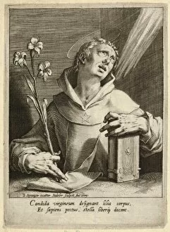 Bartholomeus Spranger Gallery: Drawings Prints, Print, Saint Dominic, Artist, Johann Sadeler I, Bartholomeus Spranger