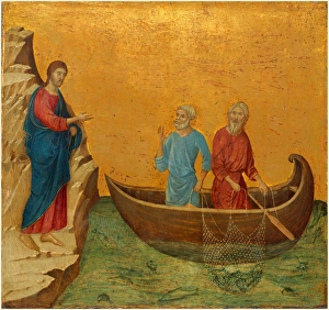 Duccio di Buoninsegna, Italian (c. 1255-1318), The Calling of the Apostles Peter Duccio di Buoninsegna, Italian (c. 1255-1318), The Calling of the Apostles Peter