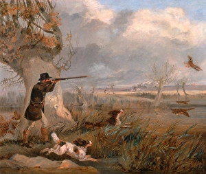 Duck Shooting Signed, lower left: H Alken , Henry Thomas Alken, 1785-1851 Duck Shooting Signed, lower left: H Alken , Henry Thomas Alken, 1785-1851