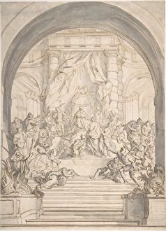 Ecce Homo early 18th century Pen brown ink gray wash Ecce Homo early 18th century Pen brown ink gray wash