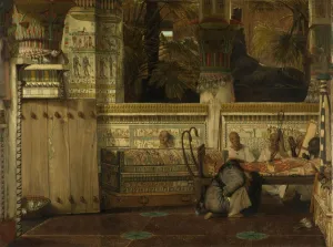 The Egyptian Widow, Lawrence Alma Tadema, 1872 The Egyptian Widow, Lawrence Alma Tadema, 1872