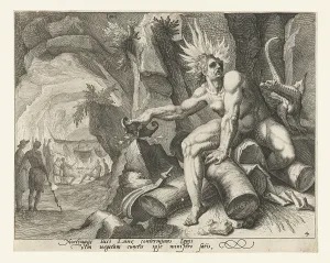 The element of fire, attributed to Jacob de Gheyn (II), 1588 - 1592 The element of fire, attributed to Jacob de Gheyn (II), 1588 - 1592