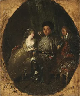 Elias Martin Afock Portrait Chinese Afock painting Elias Martin Afock Portrait Chinese Afock painting