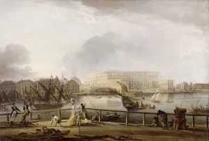 Elias Martin View Stockholm Palace Skeppsholm Bridge Elias Martin View Stockholm Palace Skeppsholm Bridge
