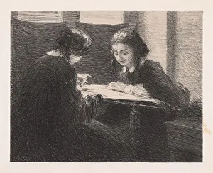 Embroideres Les Brodeuses 1898 Henri Fantin-Latour Embroideres Les Brodeuses 1898 Henri Fantin-Latour