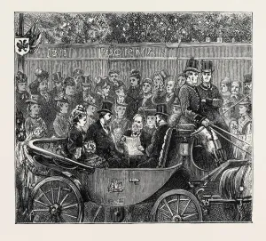 The Duke and Duchess of Edinburgh Print (1874)