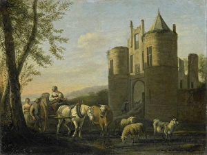 Entrance Gate of Egmond Castle, The Netherlands, Gerrit Adriaensz Entrance Gate of Egmond Castle, The Netherlands, Gerrit Adriaensz