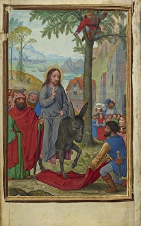 Entry Jerusalem Simon Bening Flemish 1483 1561 Entry Jerusalem Simon Bening Flemish 1483 1561