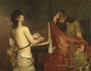 Ernst Josephson David Saul painting 1878 Oil Ernst Josephson David Saul painting 1878 Oil