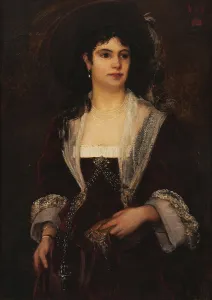 Ernst Josephson Ketty Rindskopf painting oil Ernst Josephson Ketty Rindskopf painting oil