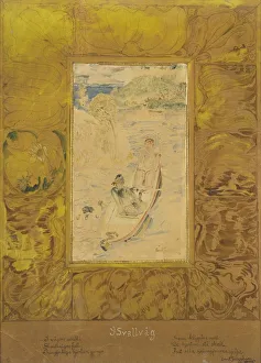 Ernst Josephson Swell I wave painting Watercolor Ernst Josephson Swell I wave painting Watercolor